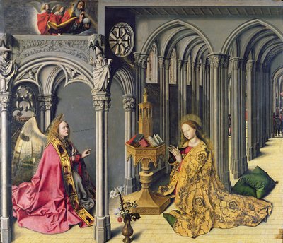 The Annunciation by Master of the Aix Annunciation